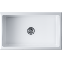 Кухонная мойка Omoikiri Mikura 76-WH Glossy Natceramic/белый глянцевый