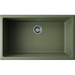 Кухонная мойка Omoikiri Okinoshima 76-U/I-OL Natceramic/olive