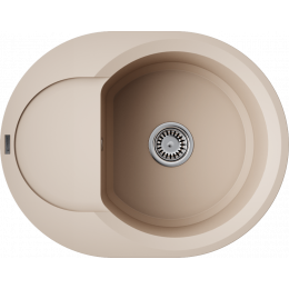 Кухонная мойка Omoikiri Sakaime 60E-SA Tetogranit/бежевый