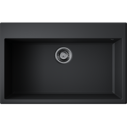 Кухонная мойка Omoikiri Tedori 79-BL Tetogranit/черный