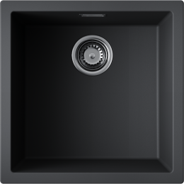 Кухонная мойка Omoikiri Yamakawa 45T-U/I-BL Tetogranit/черный
