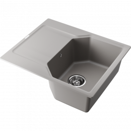 Кухонная мойка Omoikiri Yonaka 61-GR Artgranit/leningrad grey