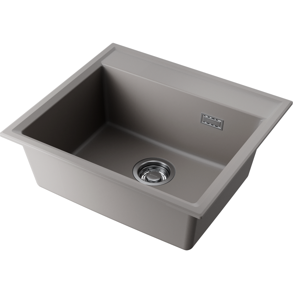 Кухонная мойка Omoikiri Daisen 57-GR Artgranit/leningrad grey