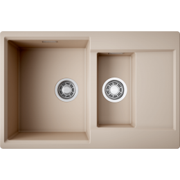 Кухонная мойка Omoikiri Daisen 78-2-SA Artgranit/бежевый