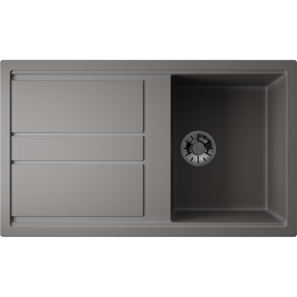 Кухонная мойка Omoikiri Kitagawa 86-GR Artceramic/leningrad grey