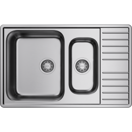 Кухонная мойка Omoikiri Sagami 79-2-IN нерж. сталь/нержавеющая сталь