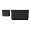 Кухонная мойка Omoikiri Sakaime 60-2-BL Tetogranit/черный