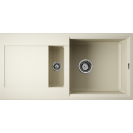 Кухонная мойка Omoikiri Sakaime 86-2-BE Tetogranit/ваниль