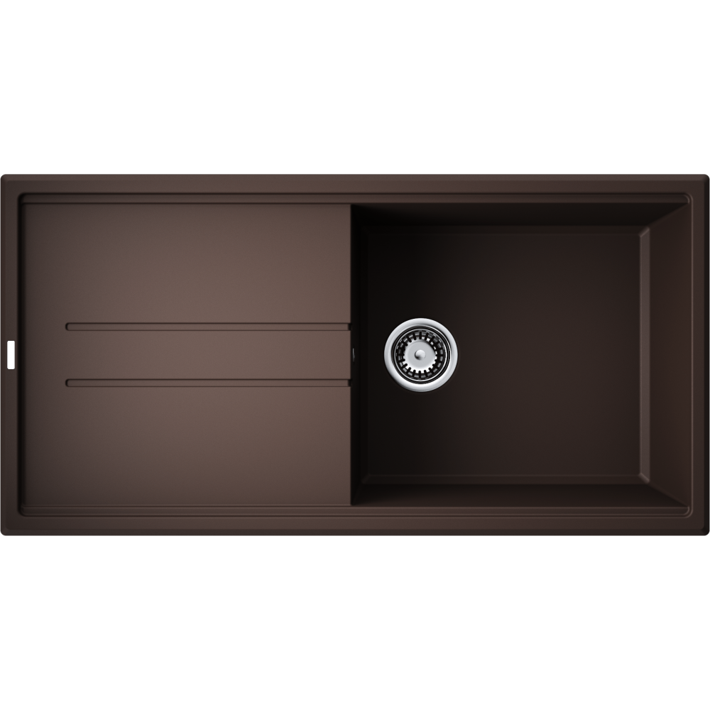 Кухонная мойка Omoikiri Tedori 100-DC Tetogranit/темный шоколад