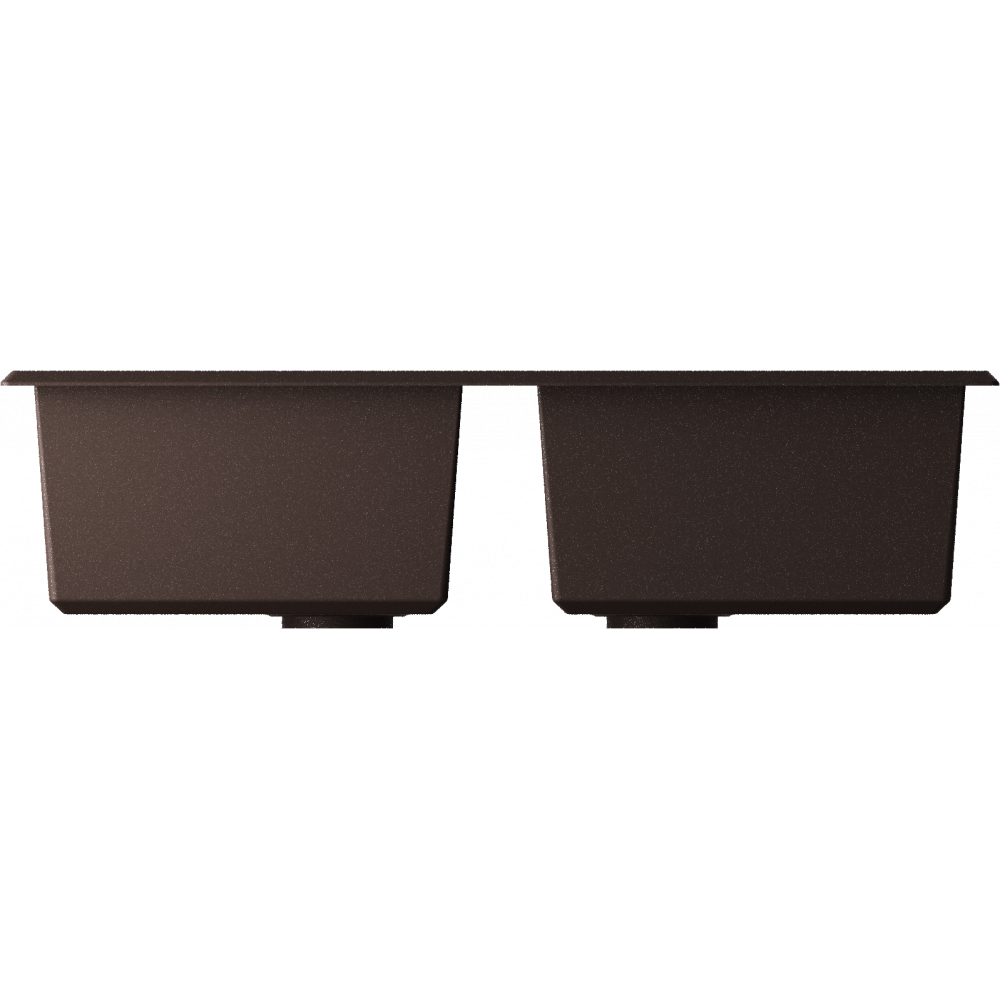 Кухонная мойка Omoikiri Tedori 86-2-DC Tetogranit/темный шоколад