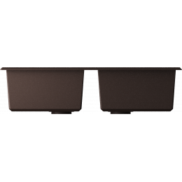 Кухонная мойка Omoikiri Tedori 86-2-DC Tetogranit/темный шоколад