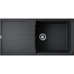 Кухонная мойка Omoikiri Yasugata 100-BL Tetogranit/черный