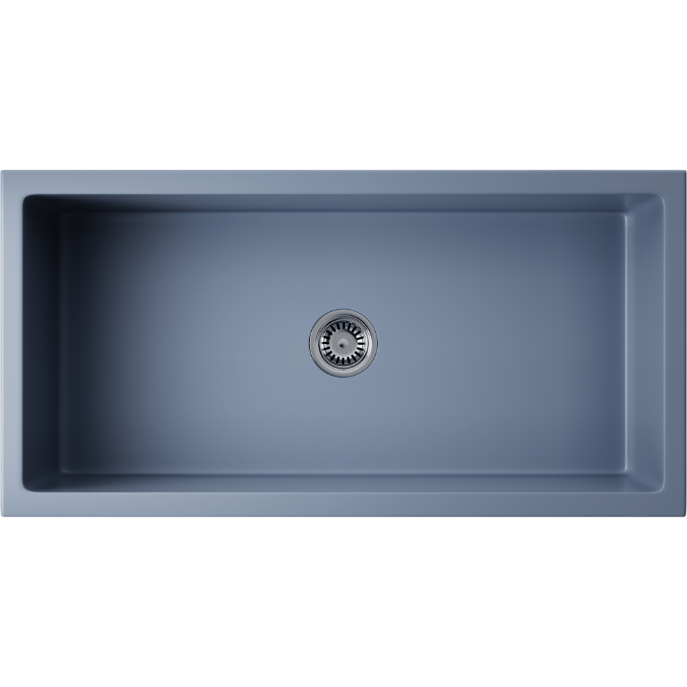 Кухонная мойка Omoikiri Mikura 91-SB Natceramic/smoky blue