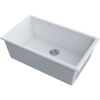 Кухонная мойка Omoikiri Okinoshima 76-U/I-WH Glossy Natceramic/белый глянцевый