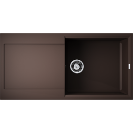 Кухонная мойка Omoikiri Sakaime 100-DC Tetogranit/темный шоколад