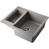 Кухонная мойка Omoikiri Sakaime 60-2-GR Tetogranit/leningrad grey