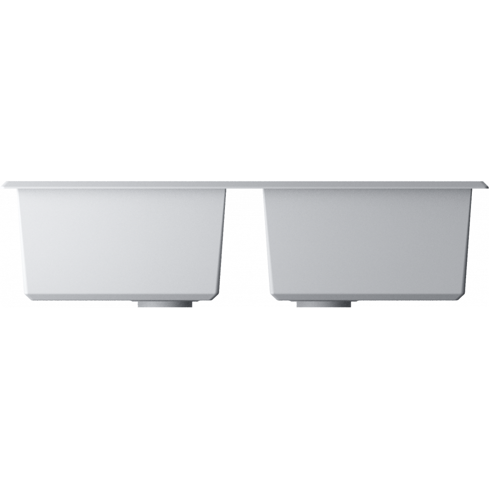 Кухонная мойка Omoikiri Tedori 86-2-WH Tetogranit/белый