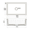 Кухонная мойка Omoikiri Mikura 76-WH Natceramic/белый