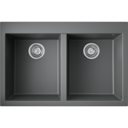 Кухонная мойка Omoikiri Bosen 80-2-PL Tetogranit/платина
