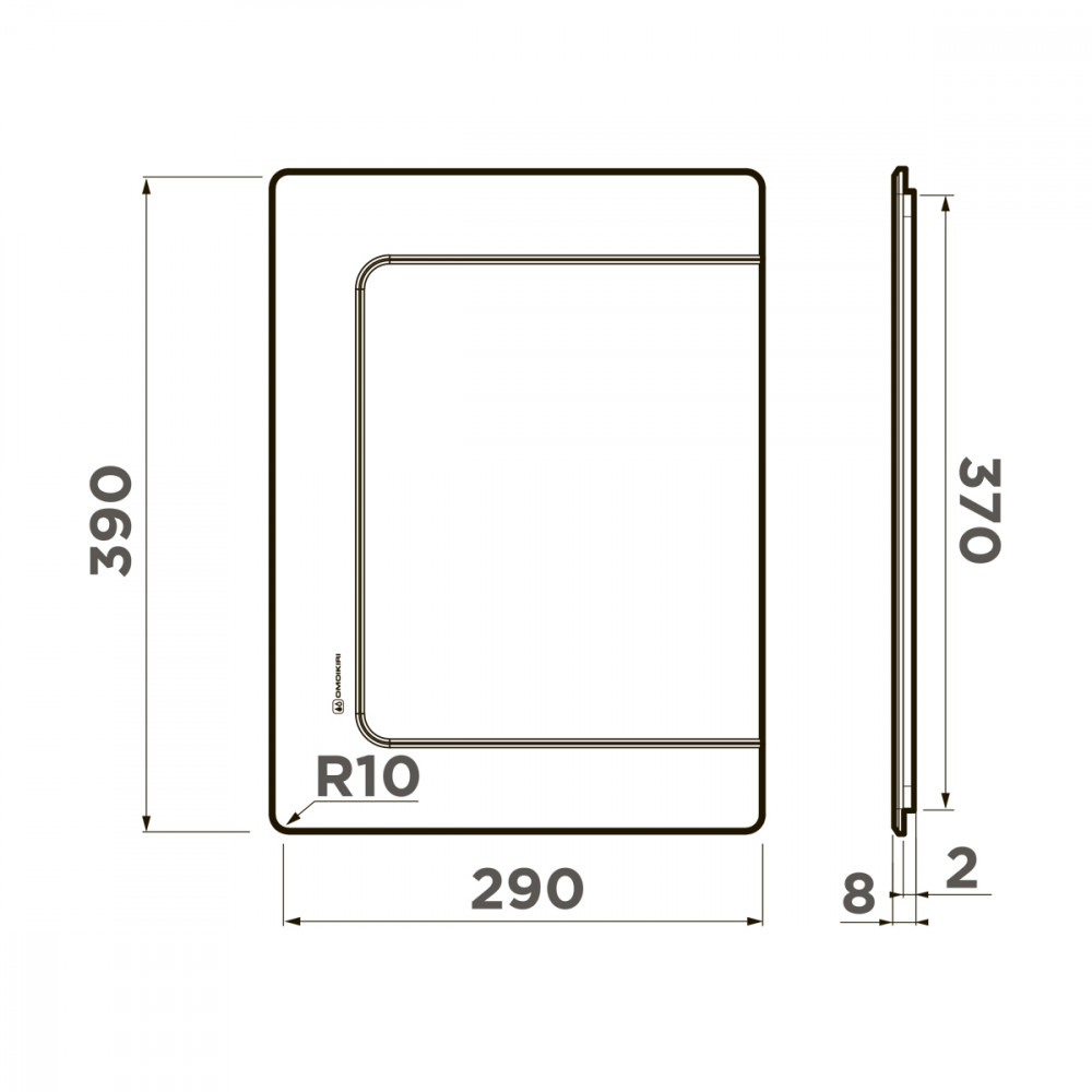 Разделочная доска Omoikiri CB-BASIC-370-WD