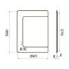 Разделочная доска Omoikiri CB-BASIC-370-WD