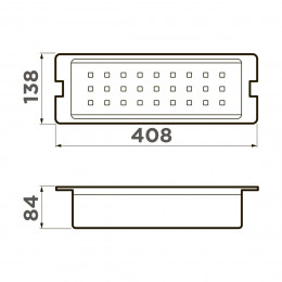 Коландер для моек коллекции Kinaru Omoikiri CO-07 PRO-GB