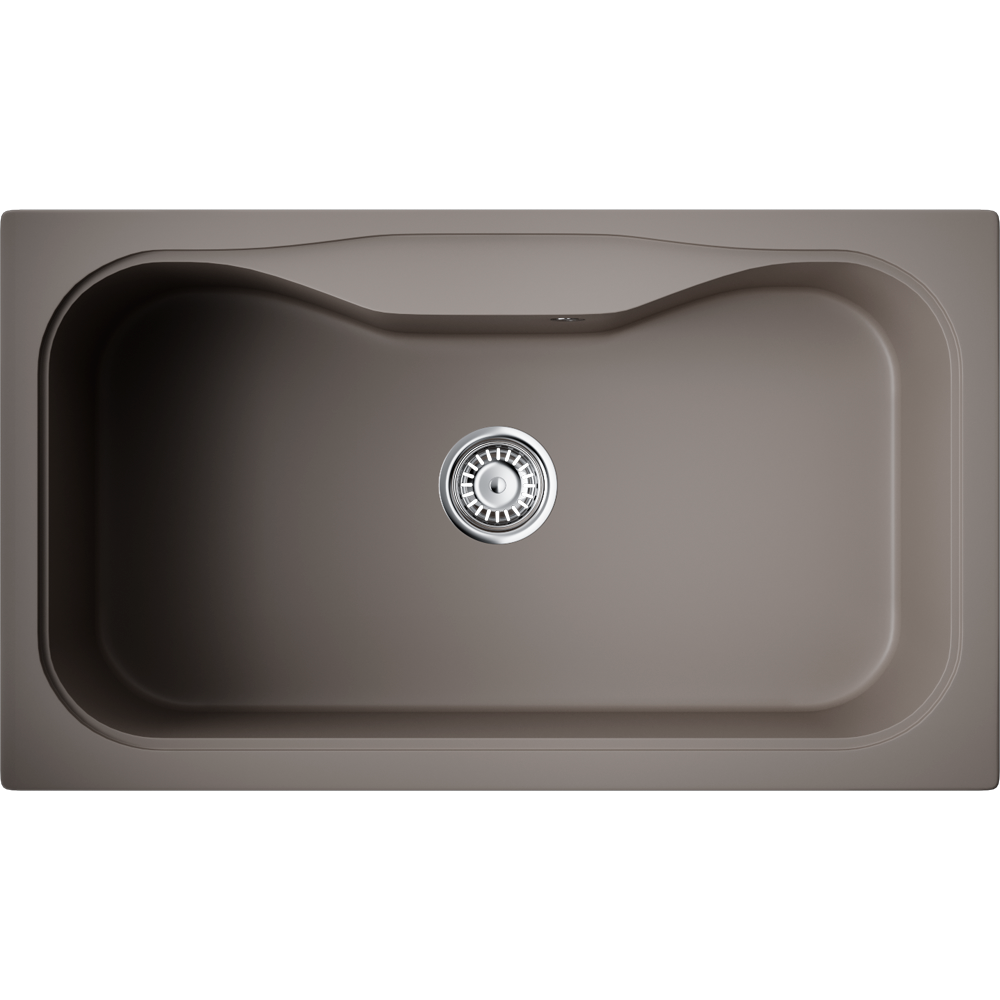 Кухонная мойка Omoikiri Maru 86-GR Tetogranit/leningrad grey