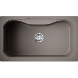 Кухонная мойка Omoikiri Maru 86-GR Tetogranit/leningrad grey