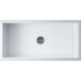 Кухонная мойка Omoikiri Mikura 91-WH Glossy Natceramic/белый глянцевый