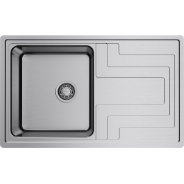 Кухонная мойка Omoikiri Mizu 78-IN нерж. сталь/нержавеющая сталь