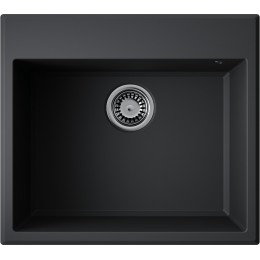 Кухонная мойка Omoikiri Tedori 57-BL Tetogranit/черный