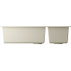 Кухонная мойка Omoikiri Tedori 86-2-LB-BE Tetogranit/ваниль