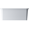 Кухонная мойка Omoikiri Torishima 67-U/I-WH Glossy Natceramic/белый глянцевый