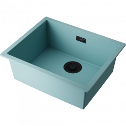 Кухонная мойка Omoikiri Yamakawa 55-U/I-AZ Artceramic/azur blue