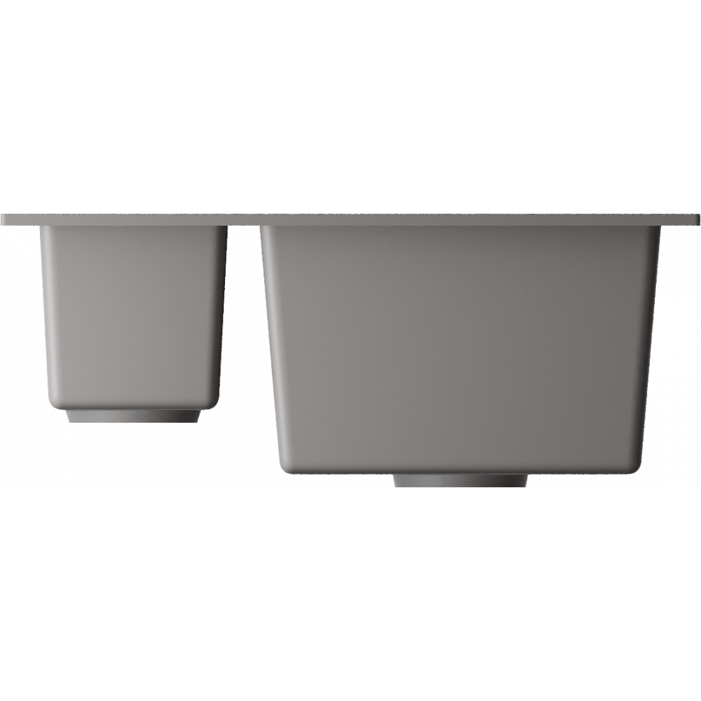 Кухонная мойка Omoikiri Bosen 59-2A-GR Artceramic/leningrad grey