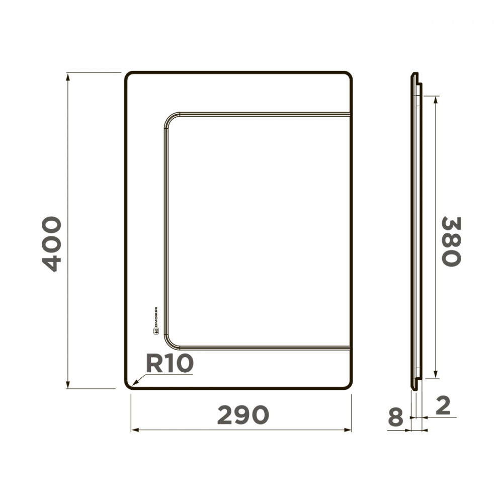 Разделочная доска Omoikiri CB-BASIC-380-WD