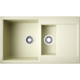 Кухонная мойка Omoikiri Daisen 86-2-BE Artgranit/ваниль