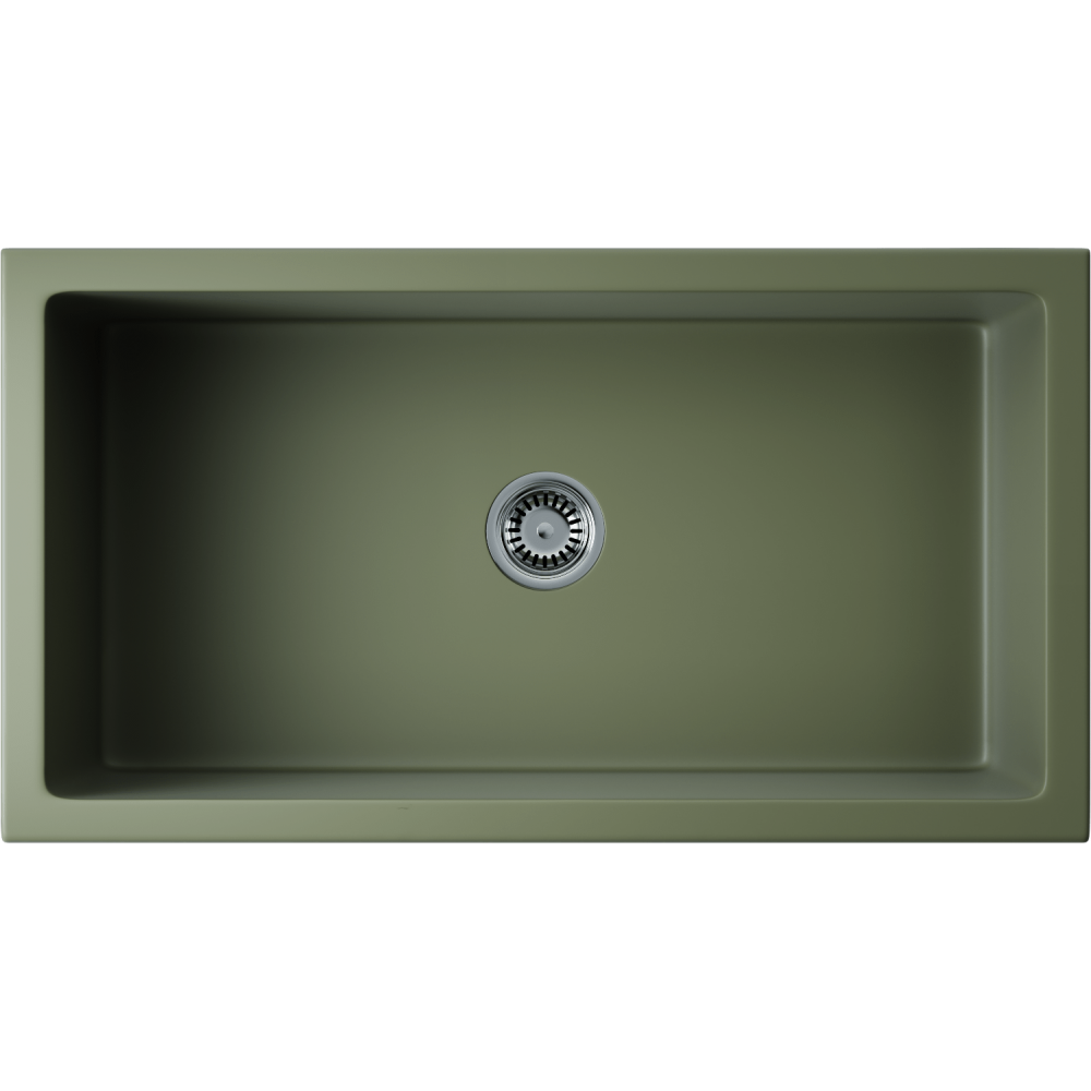 Кухонная мойка Omoikiri Mikura 83-OL Natceramic/olive