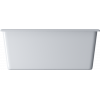 Кухонная мойка Omoikiri Okinoshima 61-U/I-WH Glossy Natceramic/белый глянцевый