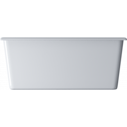 Кухонная мойка Omoikiri Okinoshima 61-U/I-WH Glossy Natceramic/белый глянцевый