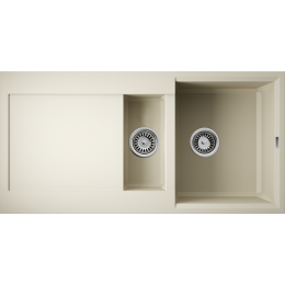 Кухонная мойка Omoikiri Sakaime 100-2-BE Tetogranit/ваниль