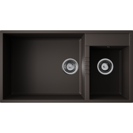 Кухонная мойка Omoikiri Tedori 85-2-U-ES Tetogranit/espresso