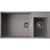 Кухонная мойка Omoikiri Tedori 85-2-U-GR Tetogranit/leningrad grey
