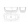 Ванна акриловая отдельностоящая BelBagno BB706