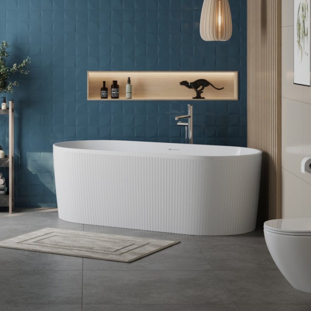 Ванна акриловая отдельностоящая BelBagno ВВ411-MATT