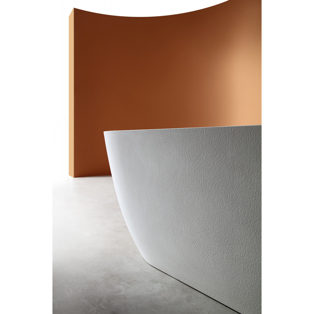 Ванна из искусственного камня ABBER Frankfurt AM9941 белая матовая