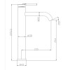 Смеситель для раковины BELBAGNO ETN-LMC2-IN