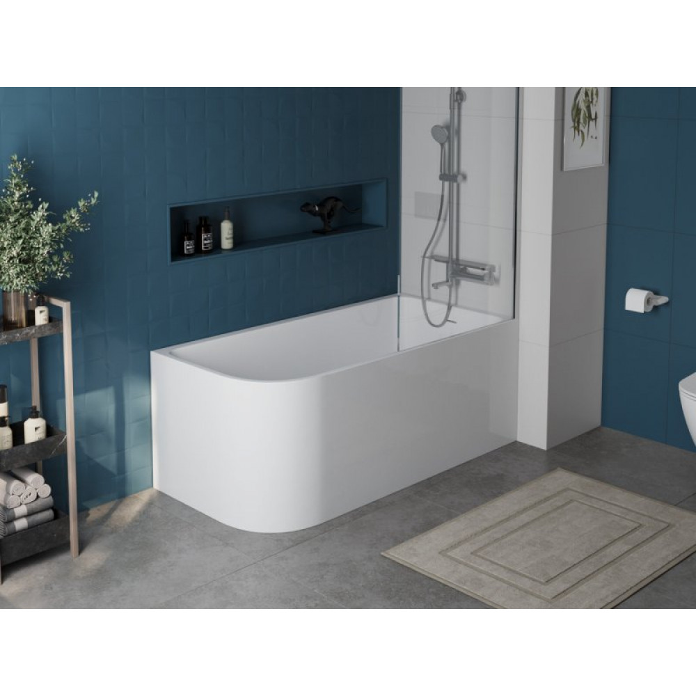 Ванна акриловая угловая BelBagno BB712