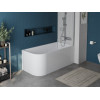 Ванна акриловая угловая BelBagno BB712