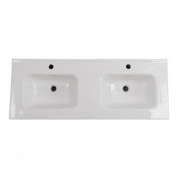 Мебель для ванной комнаты BELBAGNO KRAFT-1200, 1400 с четырьмя ящиками и двойной раковиной